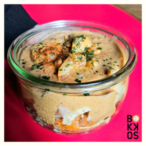 Fricassée de Veau « Stroganoff »